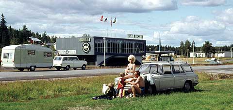 Jävre Turistbyrå på 60-talet